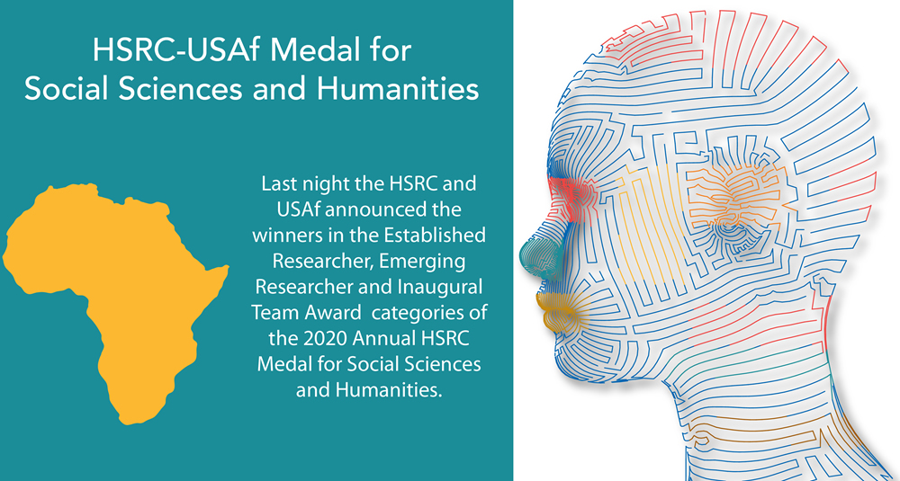 Awardees of the HSRC-USAF Medal in Social Sciences and Humanities Announced Awardees of the HSRC-USAF Medal in Social Sciences and Humanities Announced